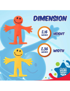 Juguete Estirable Pick A Toy Conjunto de 24 para Fiestas 2