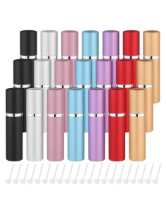 21 Piezas Botellas Mini Spray Recargables 10ml Simmaro