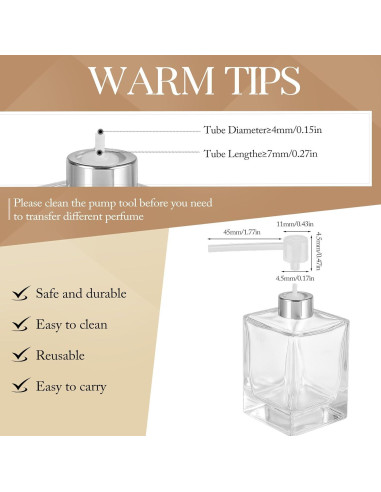 21 Piezas Botellas Mini Spray Recargables 10ml Simmaro