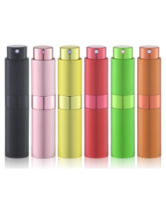 Set de 6 Botellas Rellenables de Perfume Lulupack 8ml