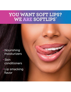 Bálsamo Labial Hidratante Softlips Sabor Clásico 1 Unidad 2