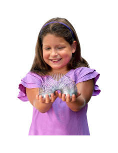 Slinky Original de Metal - Paquete de 3 Juguetes Antiestrés 2