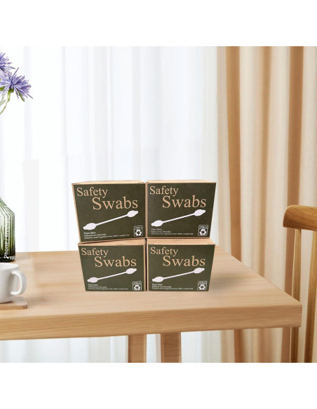 Bastoncillos de Algodón de Seguridad Quanzhou 216pcs Biodegradables