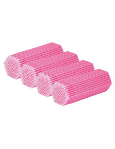 Bastones de Algodón Micro Tifanso 400 PCS Rosa para Maquillaje