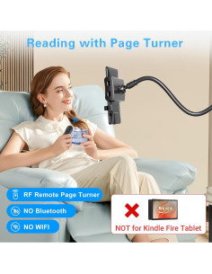 Soporte para Tableta con Cuello de Ganso Kefotic K2 Negro 2