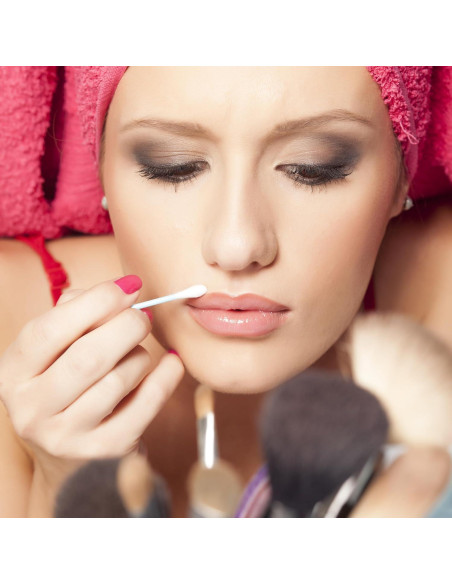 Hisopos Swisspers 100% Algodón Doble Punta 300 Unidades