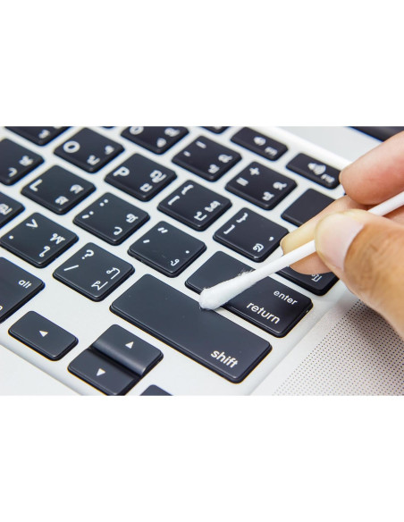 Hisopos Swisspers 100% Algodón Doble Punta 300 Unidades