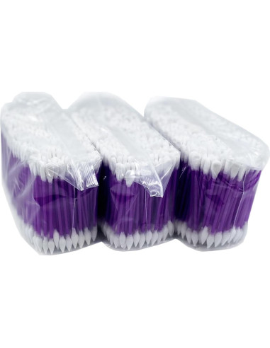 900 Bastoncillos de Algodón CGR con Punta Afilada y Aplanada