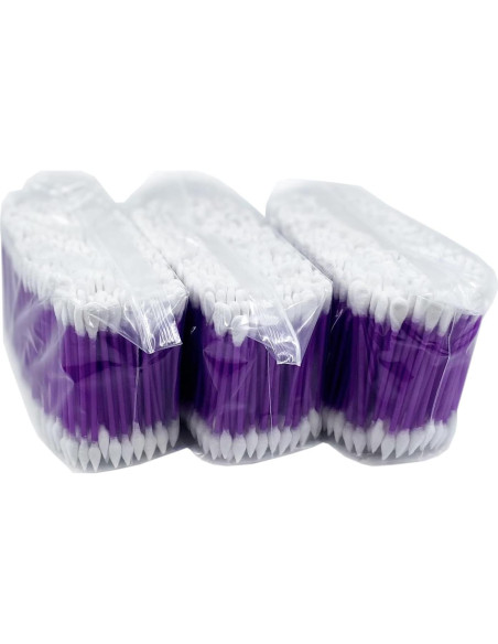 900 Bastoncillos de Algodón CGR con Punta Afilada y Aplanada