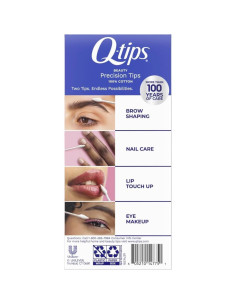 Bastones de Algodón Q-Tips Punta Precisa 170 Unidades 2