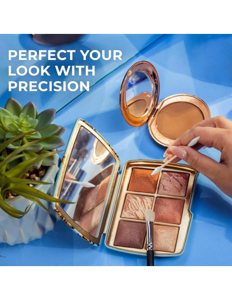 Bastones de Algodón Q-Tips Punta Precisa 170 Unidades