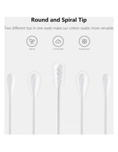 Bastoncillos de Algodón Pequeños Zhejiangkangmin 1000pcs 2