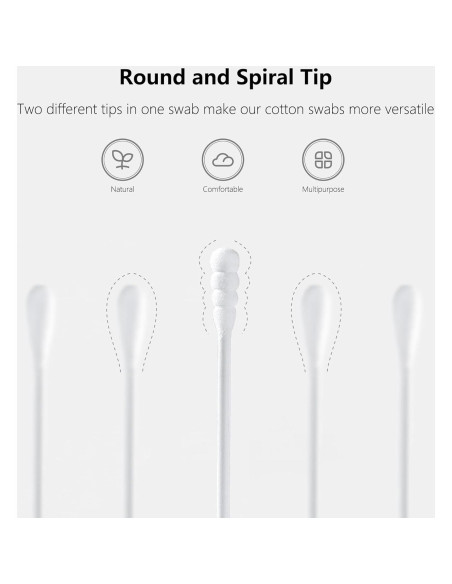 Bastoncillos de Algodón Pequeños Zhejiangkangmin 1000pcs