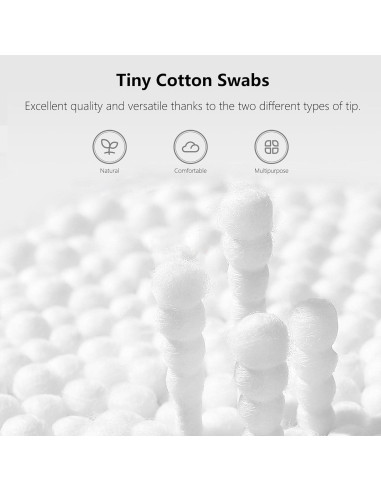 Bastoncillos de Algodón Pequeños Zhejiangkangmin 1000pcs