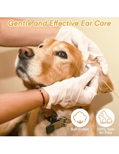 Bastones de Algodón Grandes Meanhoo 100 Pcs 15.24 cm para Mascotas 2