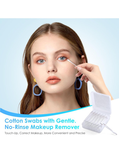 Q-tips Desmaquillantes Loffeyo 50 Unidades con Lirio Blanco