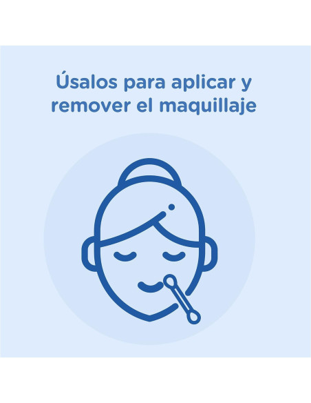 Bastones de algodón Johnsons y Johnsons - 100 unidades