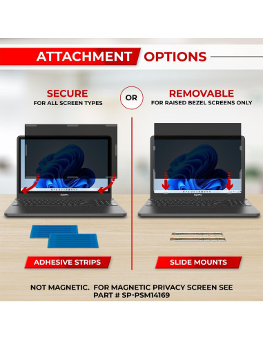 Filtro de Pantalla Privada 14" SightPro - Antirreflejo 16:9