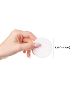 Rondas de Algodón Orgánico Soulsation 400 Unidades Hipoalergénicas 2