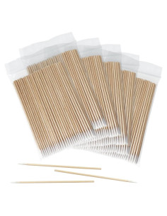 Bastones de Algodón Sin Pelusa Meanhoo 600 Pcs 10.16 cm