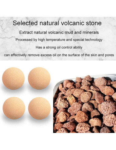 Bola Absorbente de Aceite Volcánico NGUP 21.5mm 4 Pcs