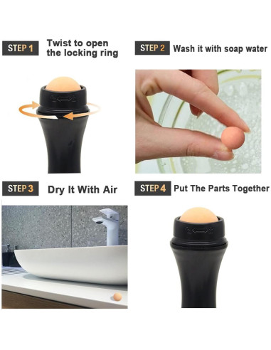 Bola Absorbente de Aceite Volcánico NGUP 21.5mm 4 Pcs