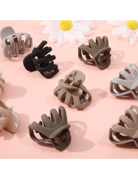 Clips de Garra Pequeños AWAYTR 12 Pcs Antideslizantes