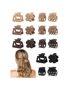 16 Clips de Garra para Cabello Unbednigt - Duraderos y Antideslizantes