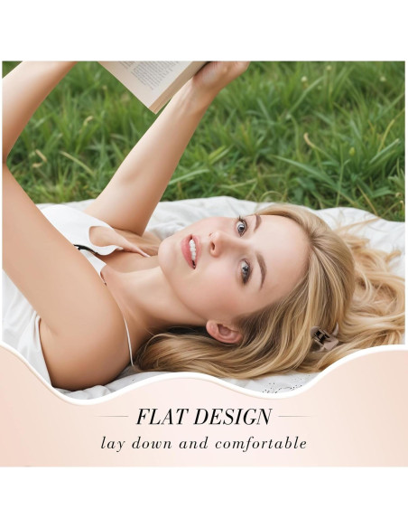 8 Clips de Pelo Planos Obeoby para Mujeres y Niñas - Multicolor