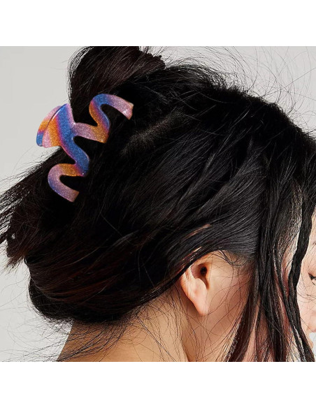 Clips de Garra para el Cabello Jayongnee 3 Piezas Multicolor