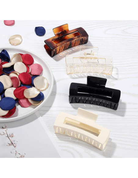 Clip de Garra para Cabello Laxizar 10.9 cm 8 Piezas Clip de Garra para Cabello Laxizar 10.9 cm 8 Piezas