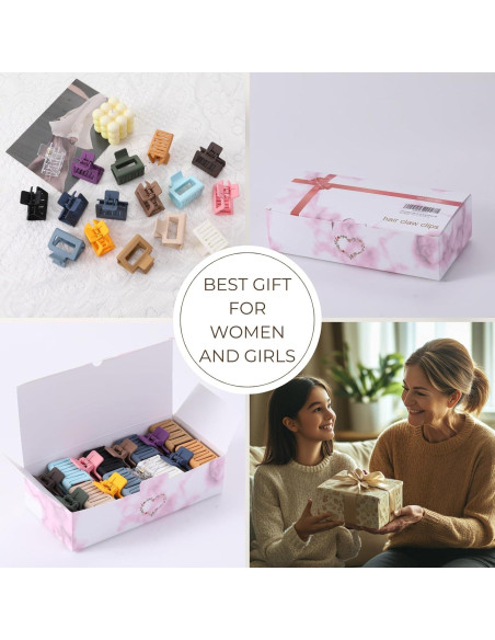 Clips de Garra Medianos HQ-SITE - 16 Colores Antideslizantes Clips de Garra Medianos HQ-SITE - 16 Colores Antideslizantes