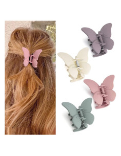 Clips de Garra para Cabello Canitor - 6.86 cm, 4 Piezas