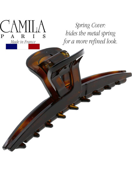 Clip para el cabello Camila Paris CP2371 10.16 cm tortuga