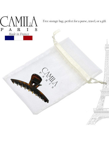 Clip para el cabello Camila Paris CP2371 10.16 cm tortuga