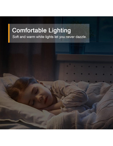 Luz Nocturna LED Recargable Lyridz con Sensor de Movimiento 2 Pcs