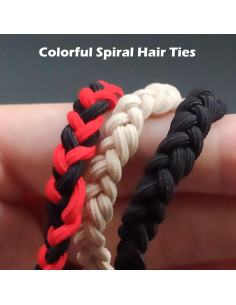 3 Sujetadores de Coleta Espiral MUOVERN 89 cm Coloridos 2