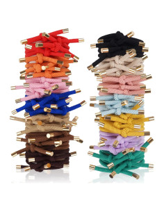 56 Gomas de Pelo Elásticas DealEachDay - 14 Colores Variados