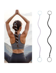 Coletas Trenzadas Espirales Tyqour 78.74cm 2 Pcs Sin Daño