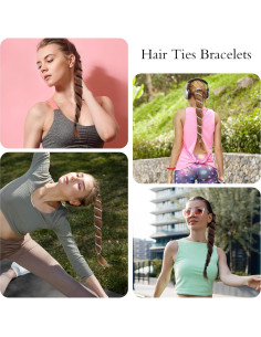 Coletas Trenzadas Espirales Tyqour 78.74cm 2 Pcs Sin Daño 2