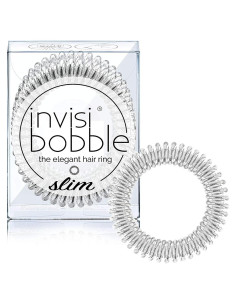 invisibobble SLIM Cromo Dulce - Lazos para Cabello Sin Marcas