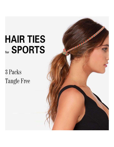 3 Paquetes de Sujetadores de Cabello SISYOUP 40.64 cm Colorido