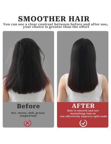 Cepillo de cabello plegable Sliverdew, 2 piezas, viaje, cerdas de jabalí