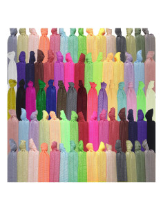 Lazos de Cabello 79STYLE 100 Pcs Sin Daño Multicolores