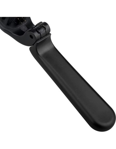 Cepillo Plegable Antiestático de Cerda de Jabalí Enyolidimk - Negro