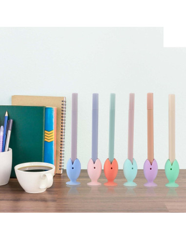 6 Pcs Cubiertas de Cepillo de Dientes Silicona Abeillo