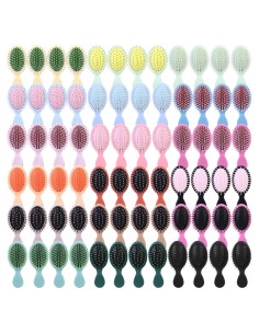 72 Cepillos Desenredantes FoldTier para Cabello Húmedo y Seco