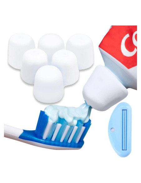 Tapas de Pasta de Dientes Autocerradas Tilcare - 6 Unidades