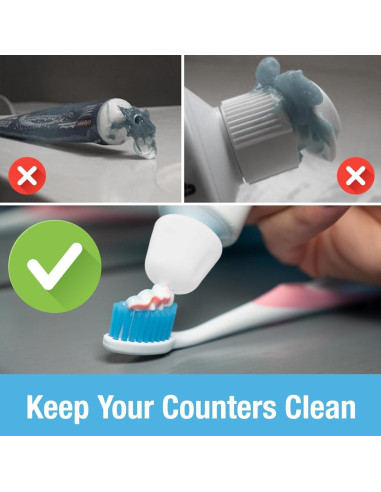 Tapas de Pasta de Dientes Autocerradas Tilcare - 6 Unidades