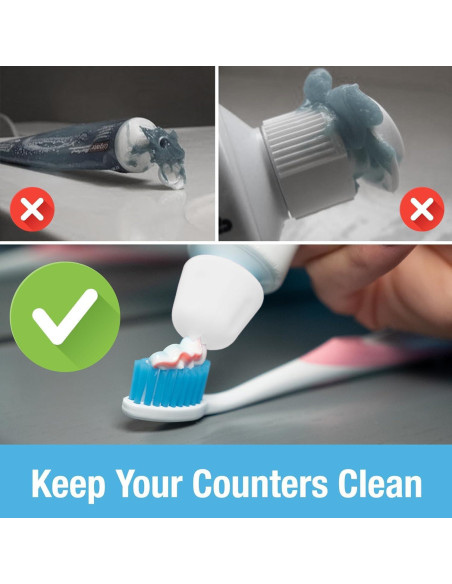 Tapas de Pasta de Dientes Autocerradas Tilcare - 6 Unidades